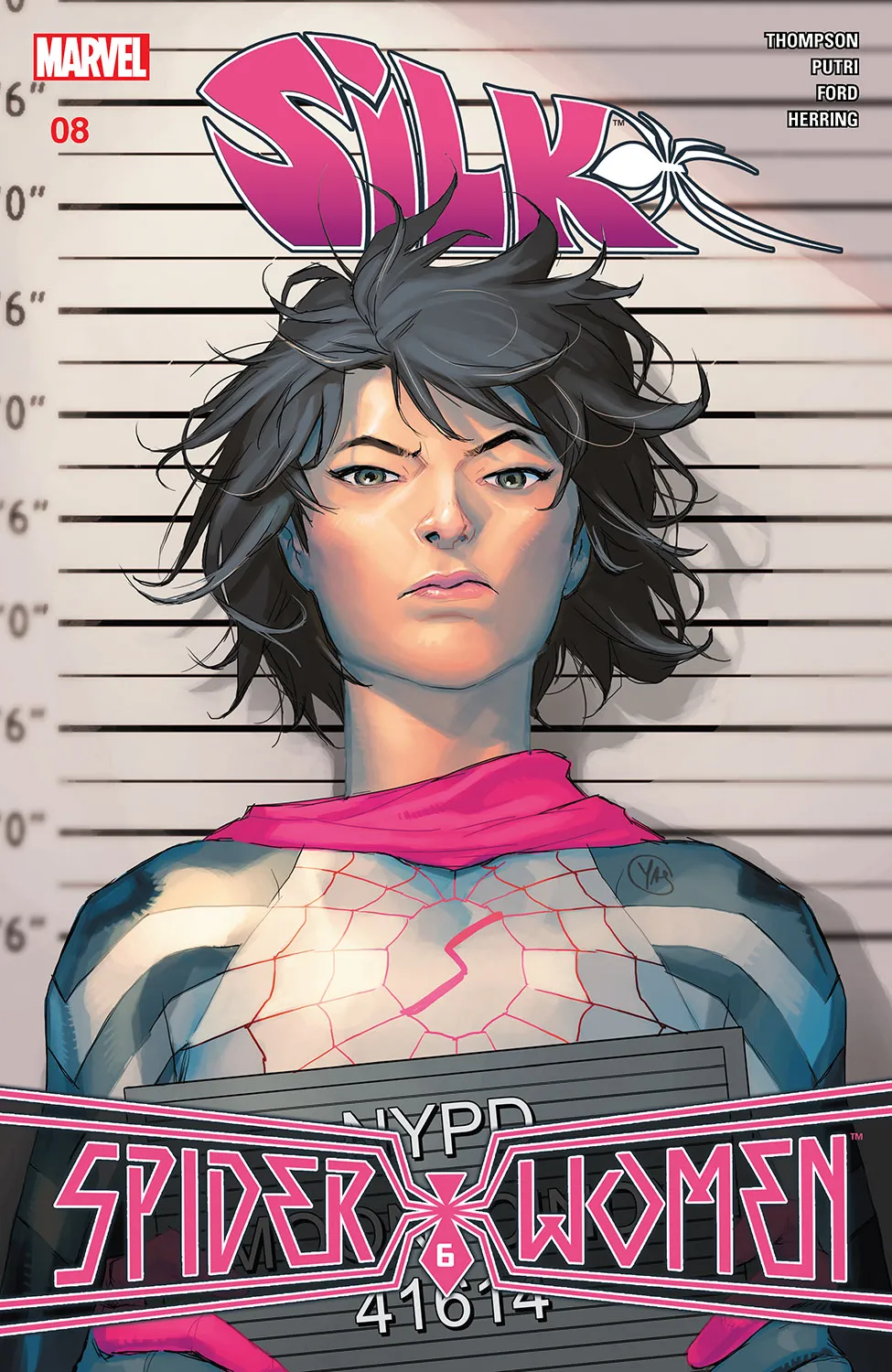 Couverture de Silk (2015) #8