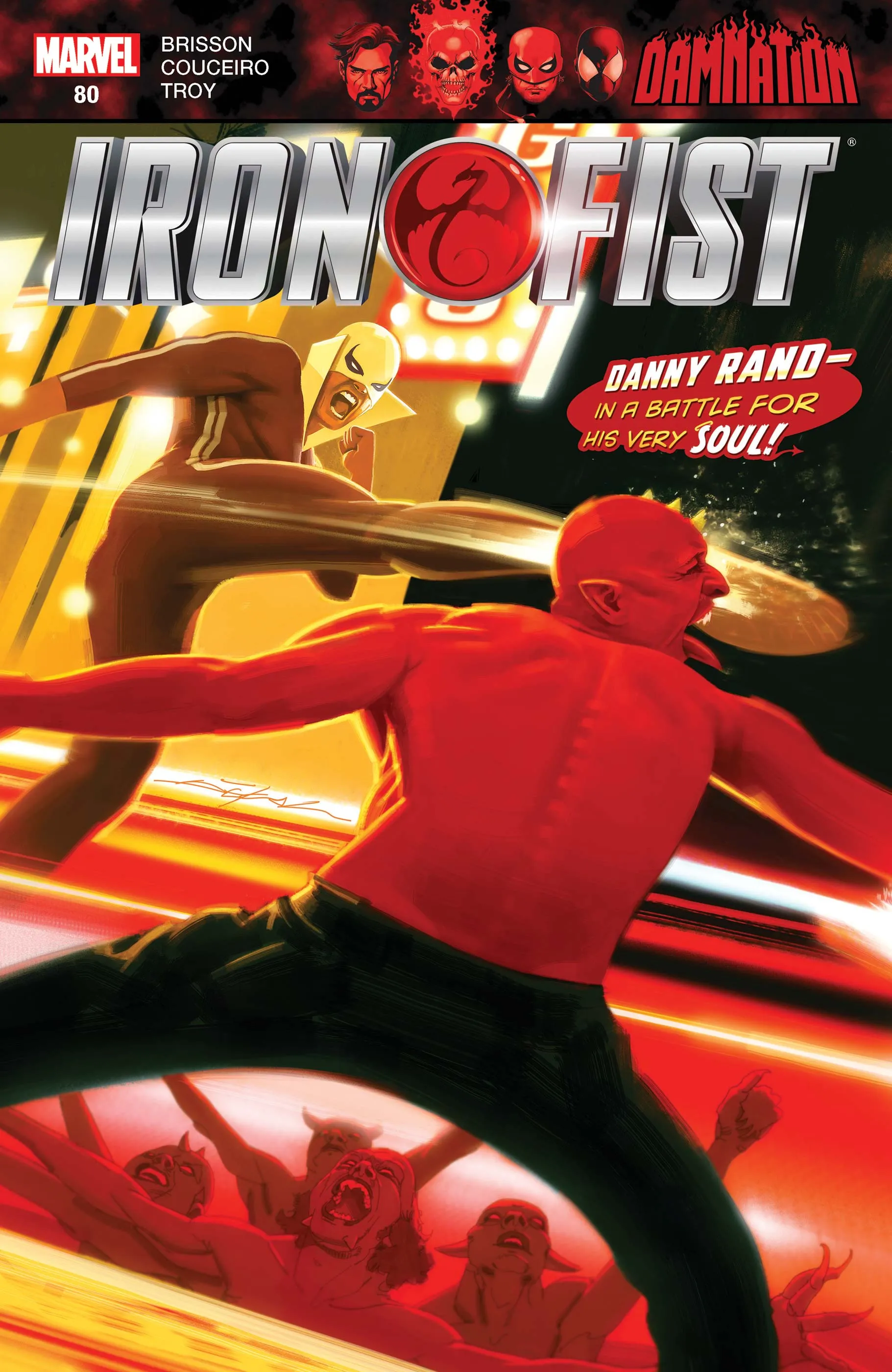 Couverture de Iron Fist (2017) #80