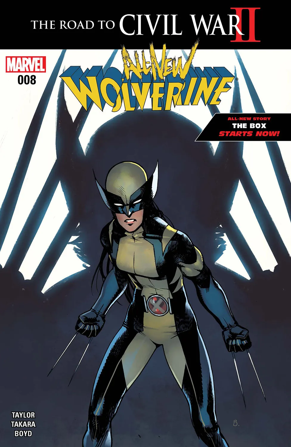 Couverture de All-New Wolverine (2015) #8