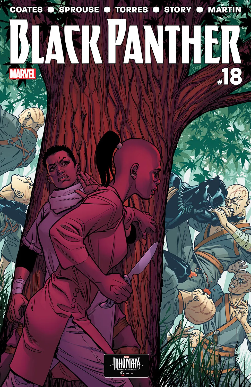 Couverture de Black Panther (2016) #18