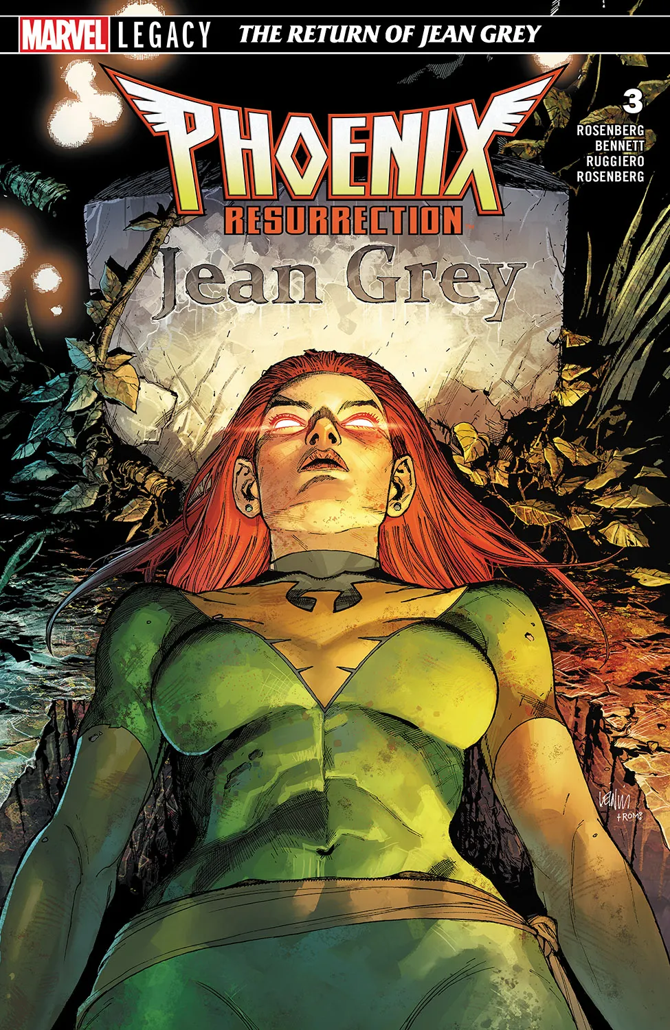 Couverture de Phoenix Resurrection: The Return of Jean Grey (2017) #3