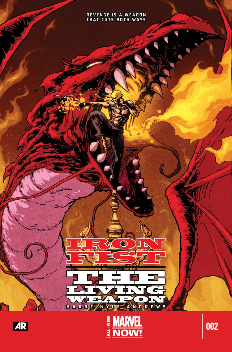 Couverture de Iron Fist: The Living Weapon (2014) #2