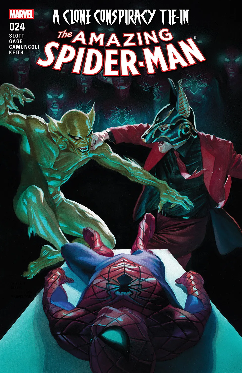 Couverture de The Amazing Spider-Man (2015) #24