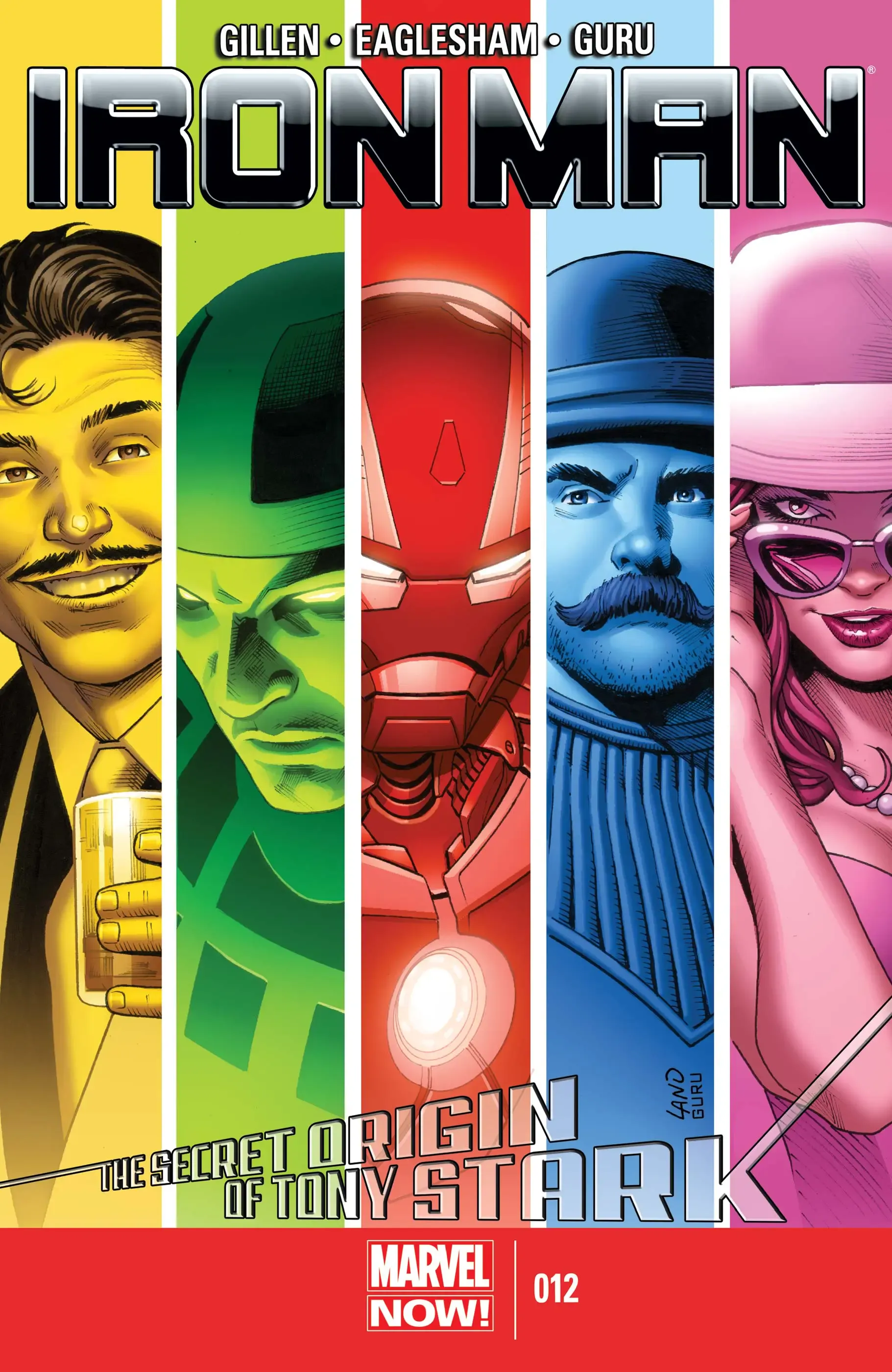 Couverture de Iron Man (2012) #12