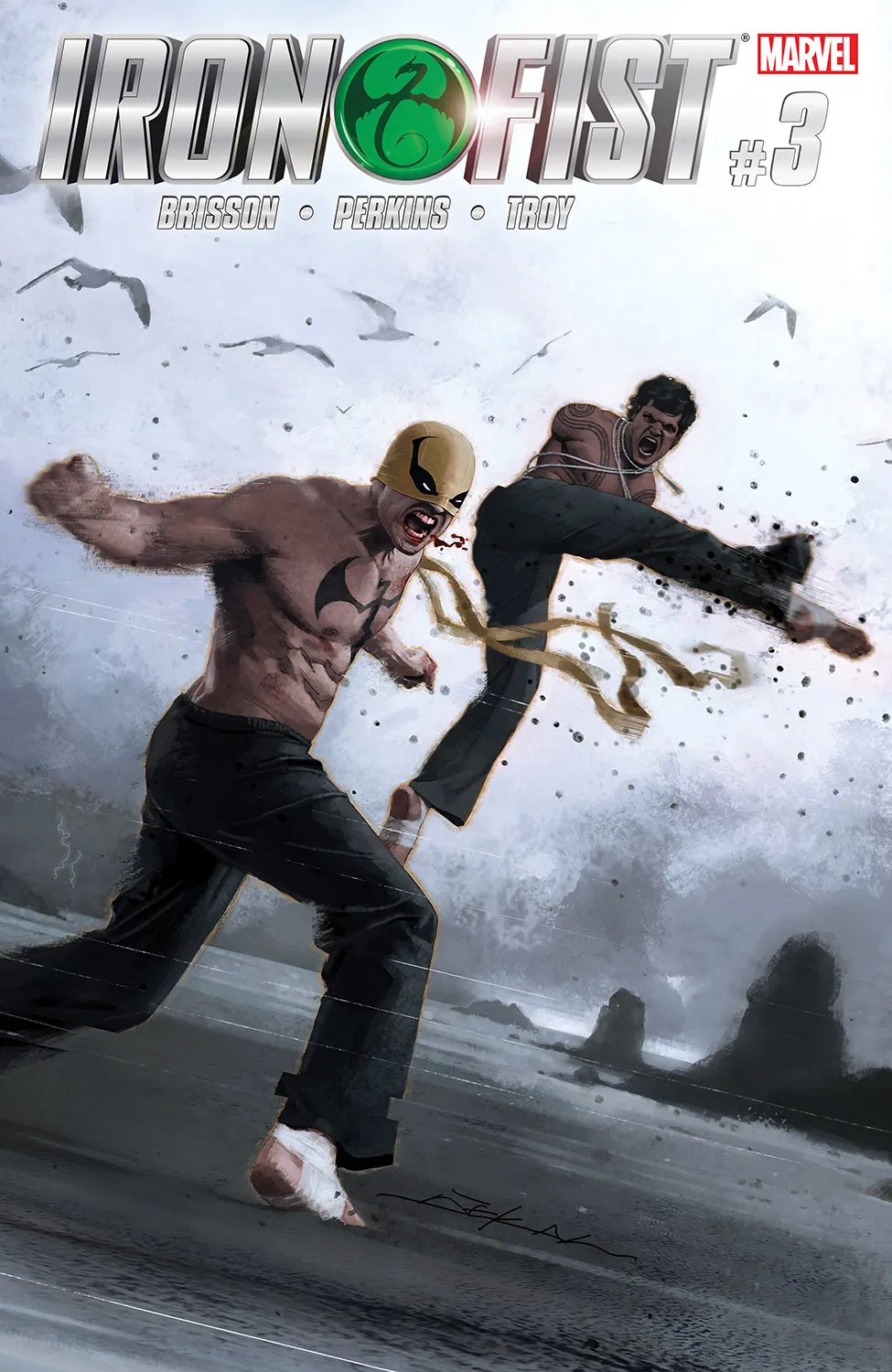 Couverture de Iron Fist (2017) #3