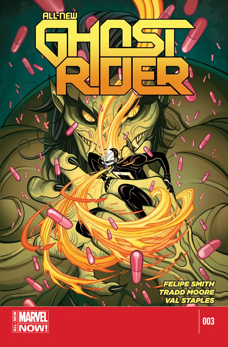 Couverture de All-New Ghost Rider (2014) #3
