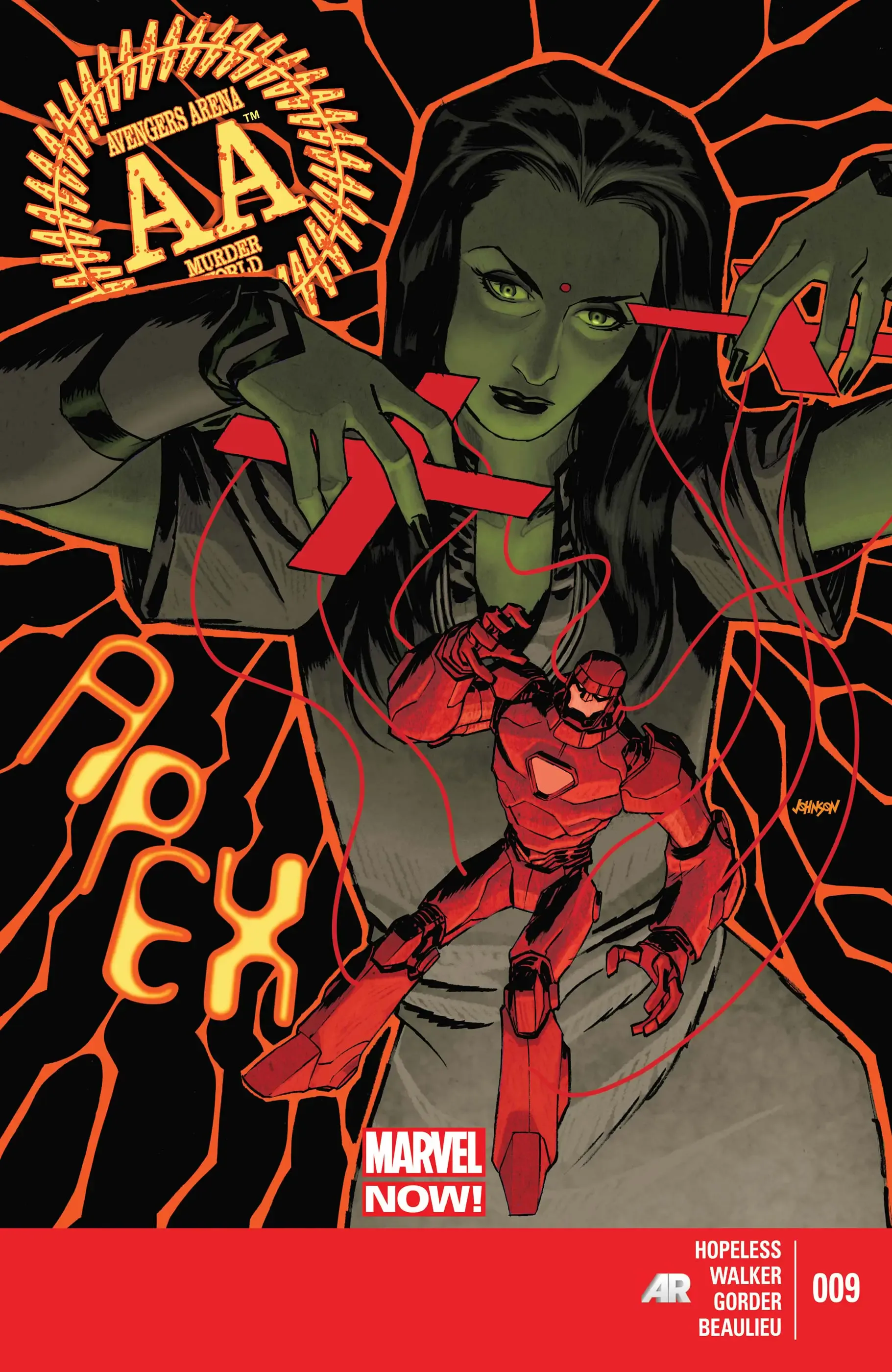 Couverture de Avengers Arena (2012) #9