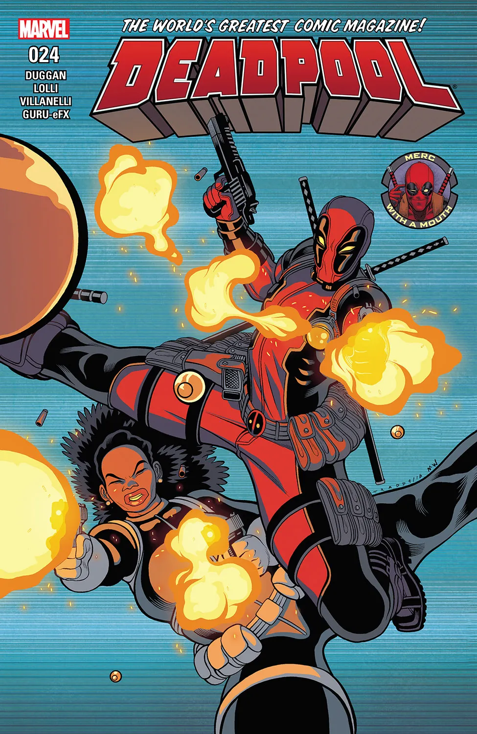 Couverture de Deadpool (2015) #24