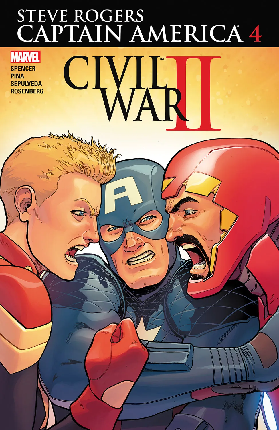 Couverture de Captain America: Steve Rogers (2016) #4