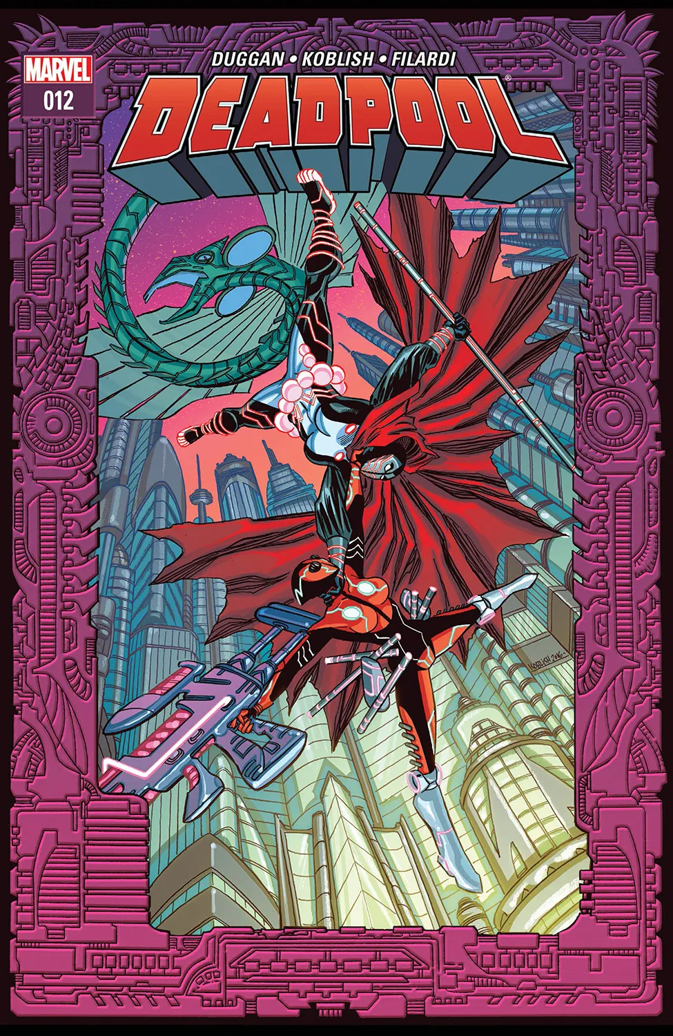 Couverture de Deadpool (2015) #12
