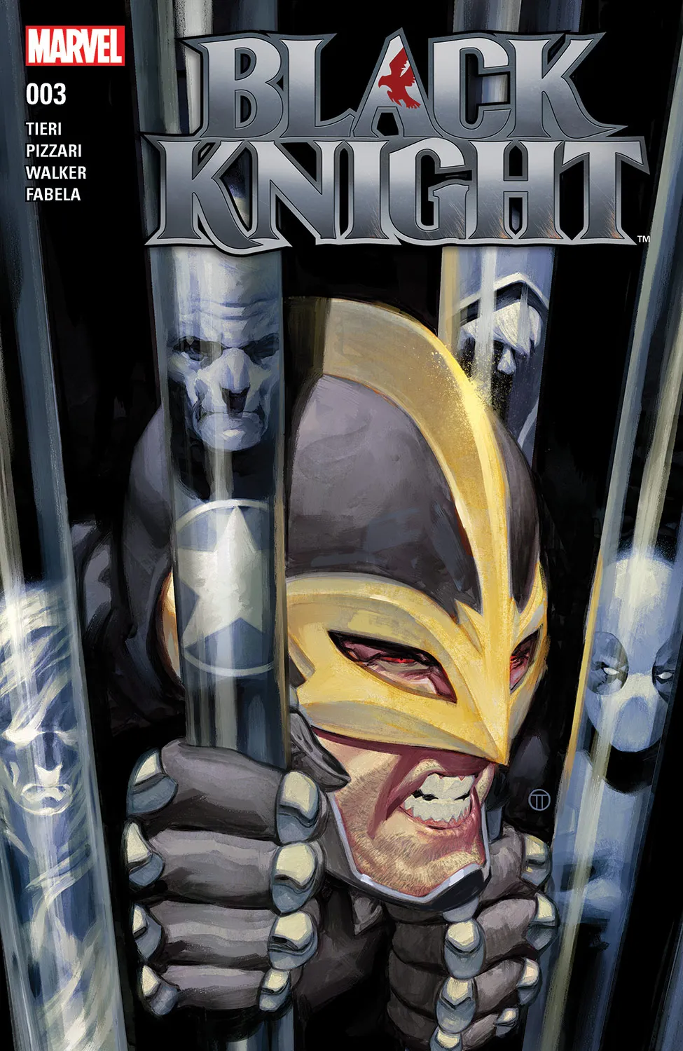 Couverture de Black Knight (2015) #3