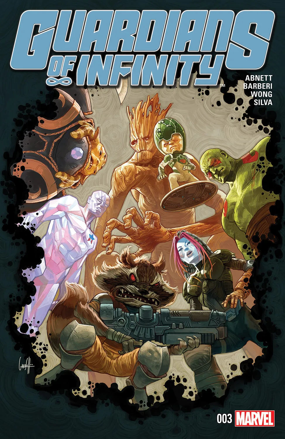 Couverture de Guardians of Infinity (2015) #3