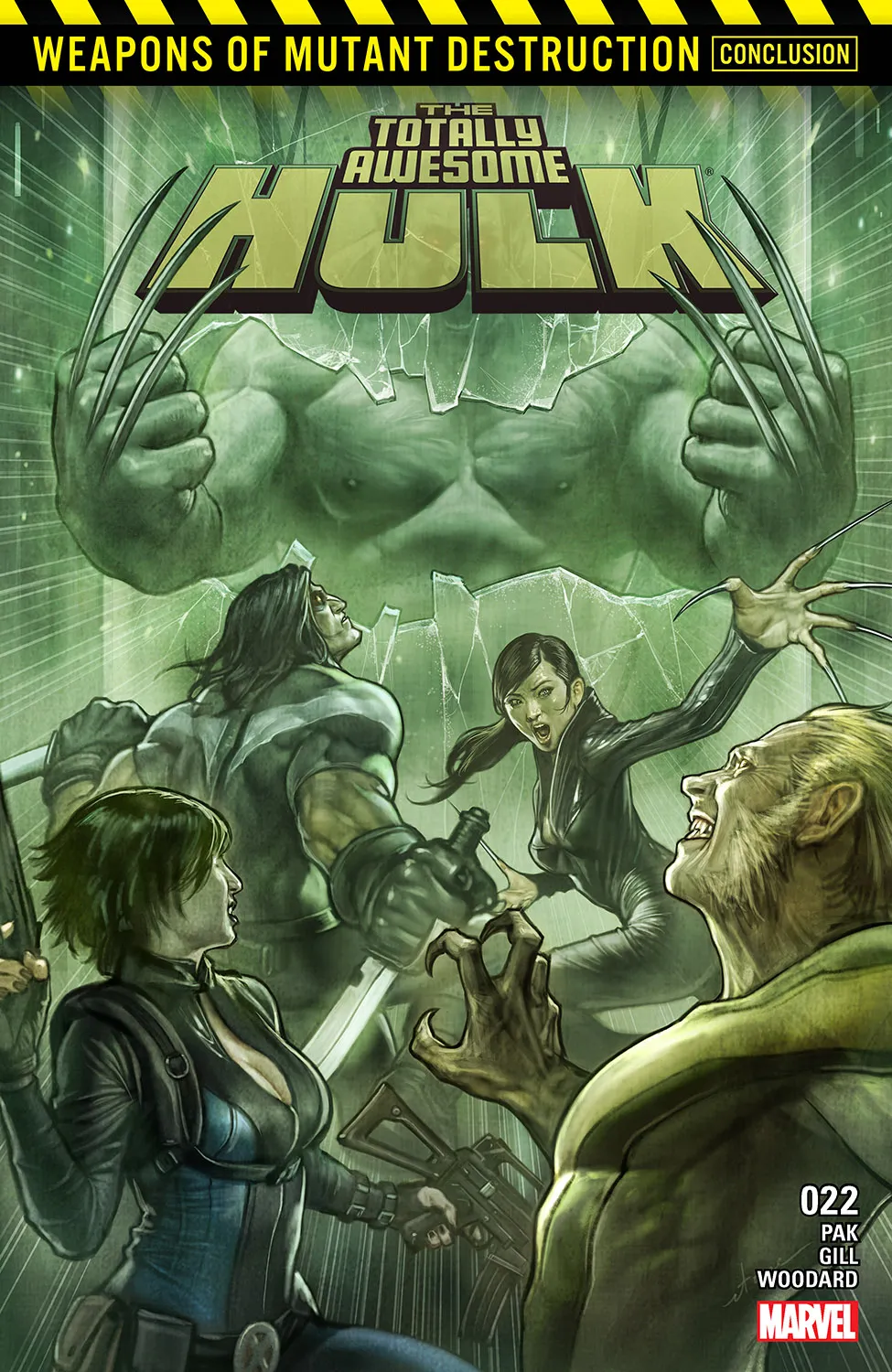 Couverture de The Totally Awesome Hulk (2015) #22