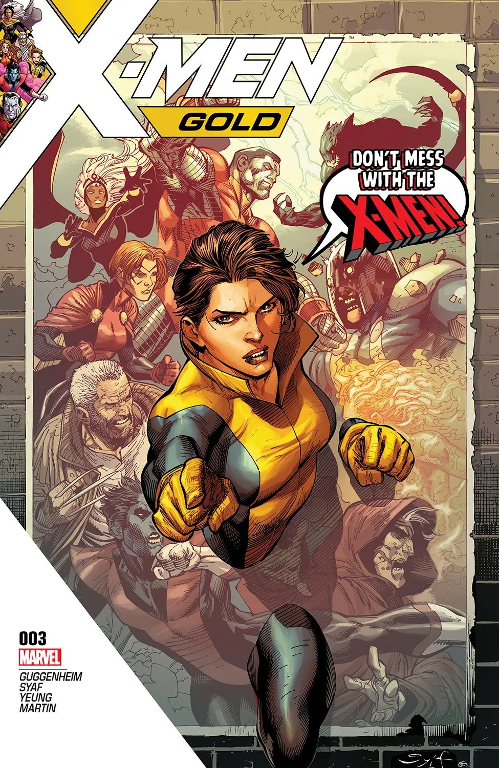 Couverture de X-Men: Gold (2017) #3