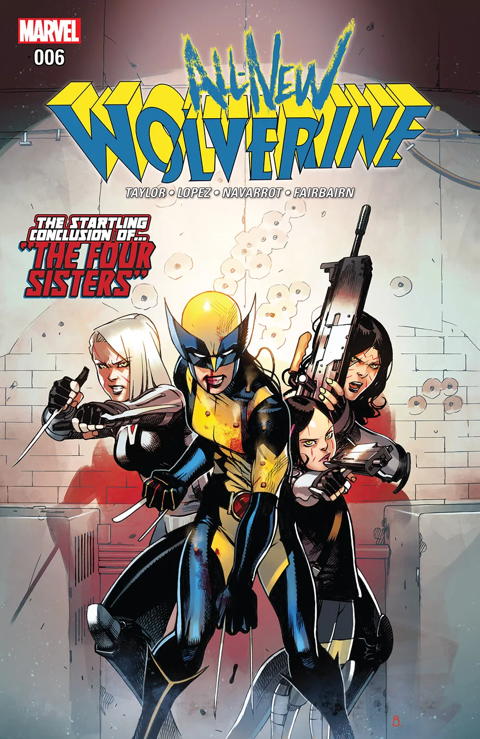 Couverture de All-New Wolverine (2015) #6