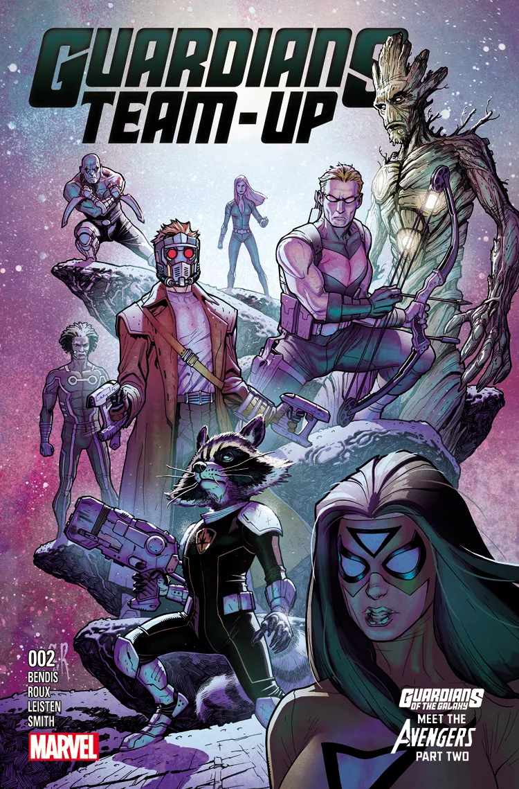 Couverture de Guardians Team-Up (2015) #2