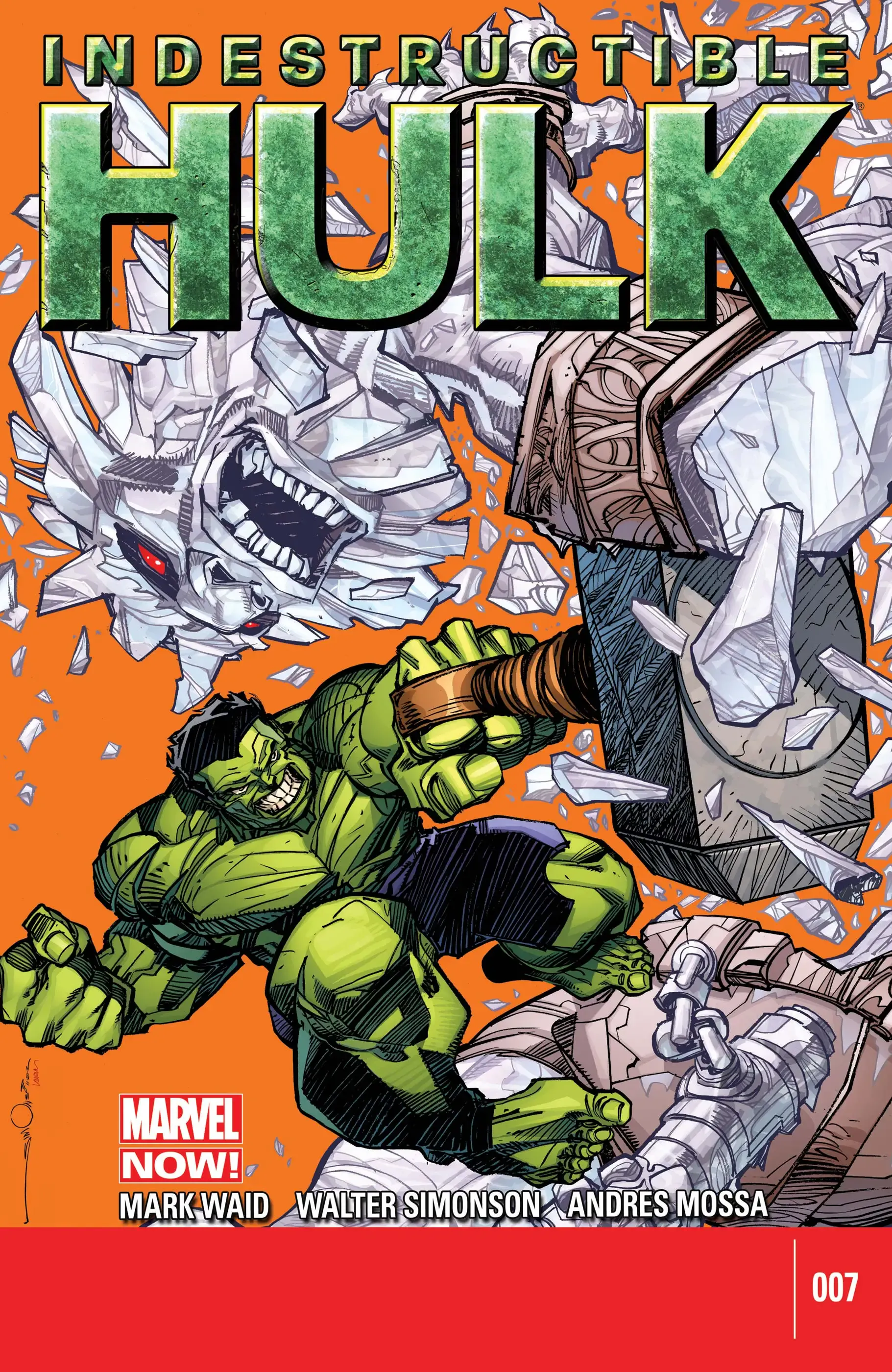 Couverture de Indestructible Hulk (2012) #7