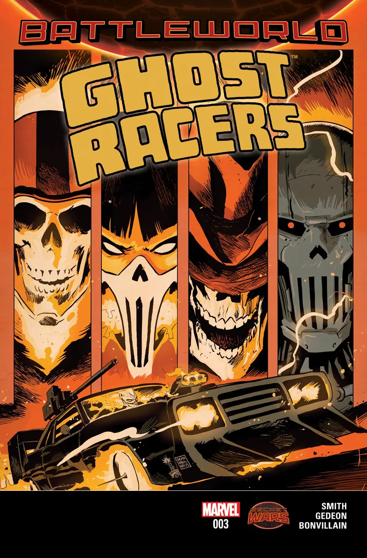 Couverture de Ghost Racers (2015) #3