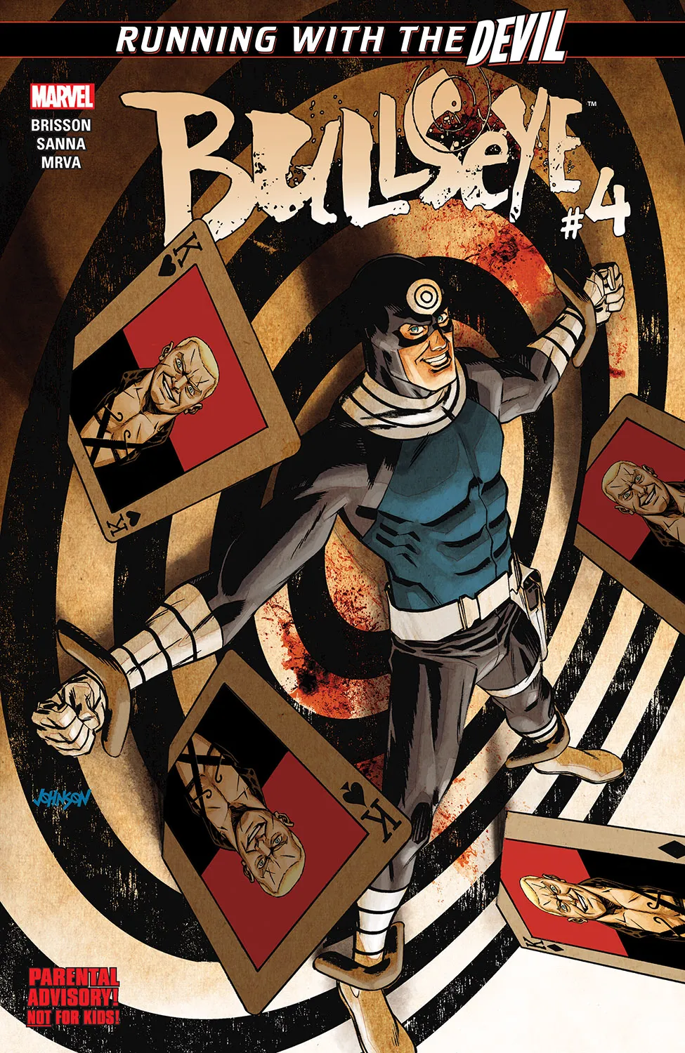 Couverture de Bullseye (2017) #4