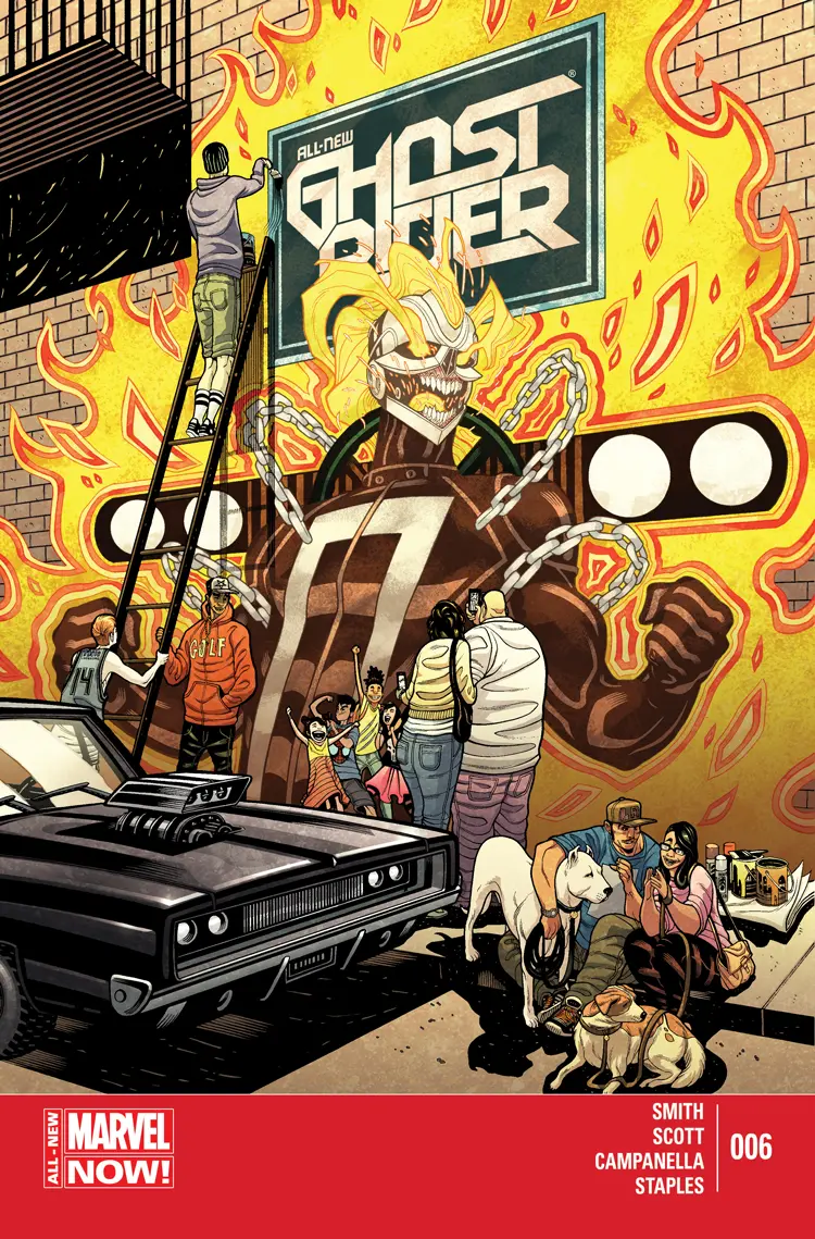 Couverture de All-New Ghost Rider (2014) #6