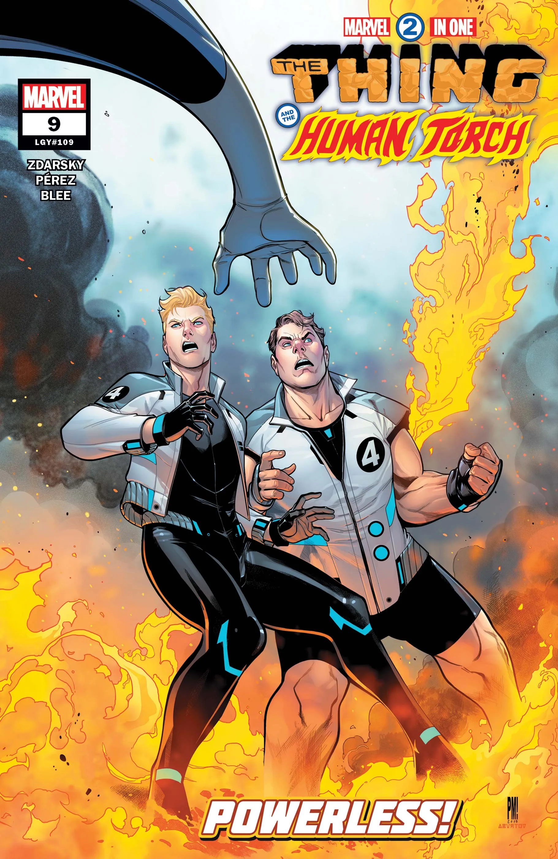 Couverture de Marvel 2-in-One (2017) #9