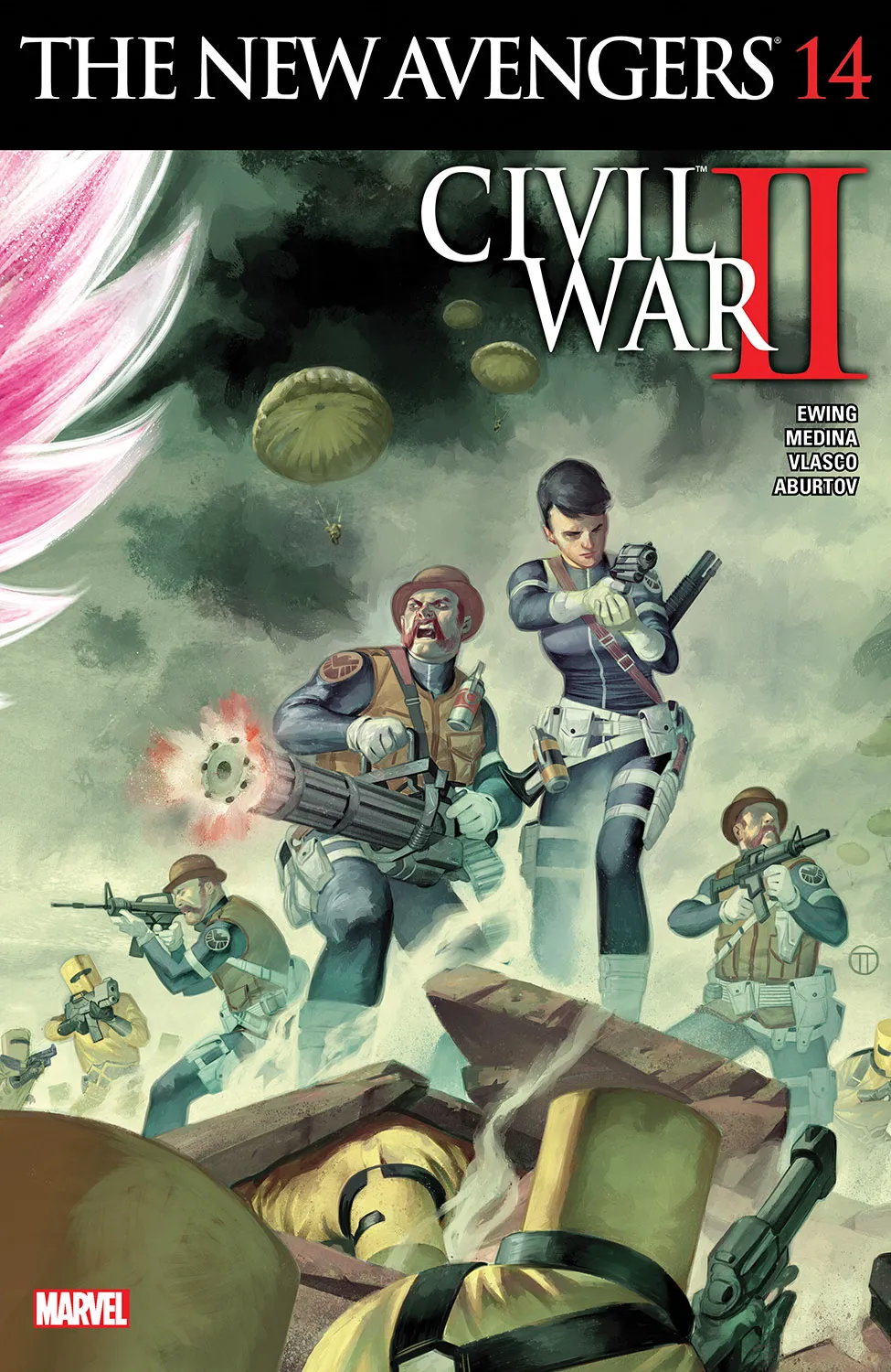Couverture de New Avengers (2015) #14