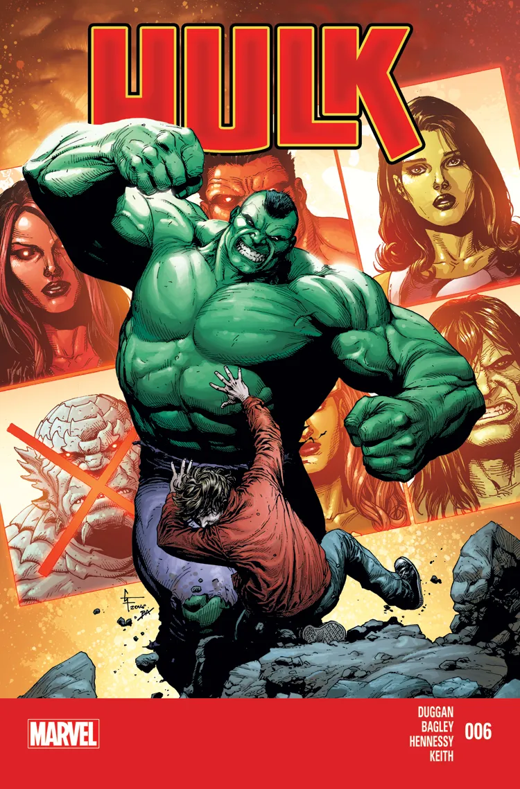 Couverture de Hulk (2014) #6