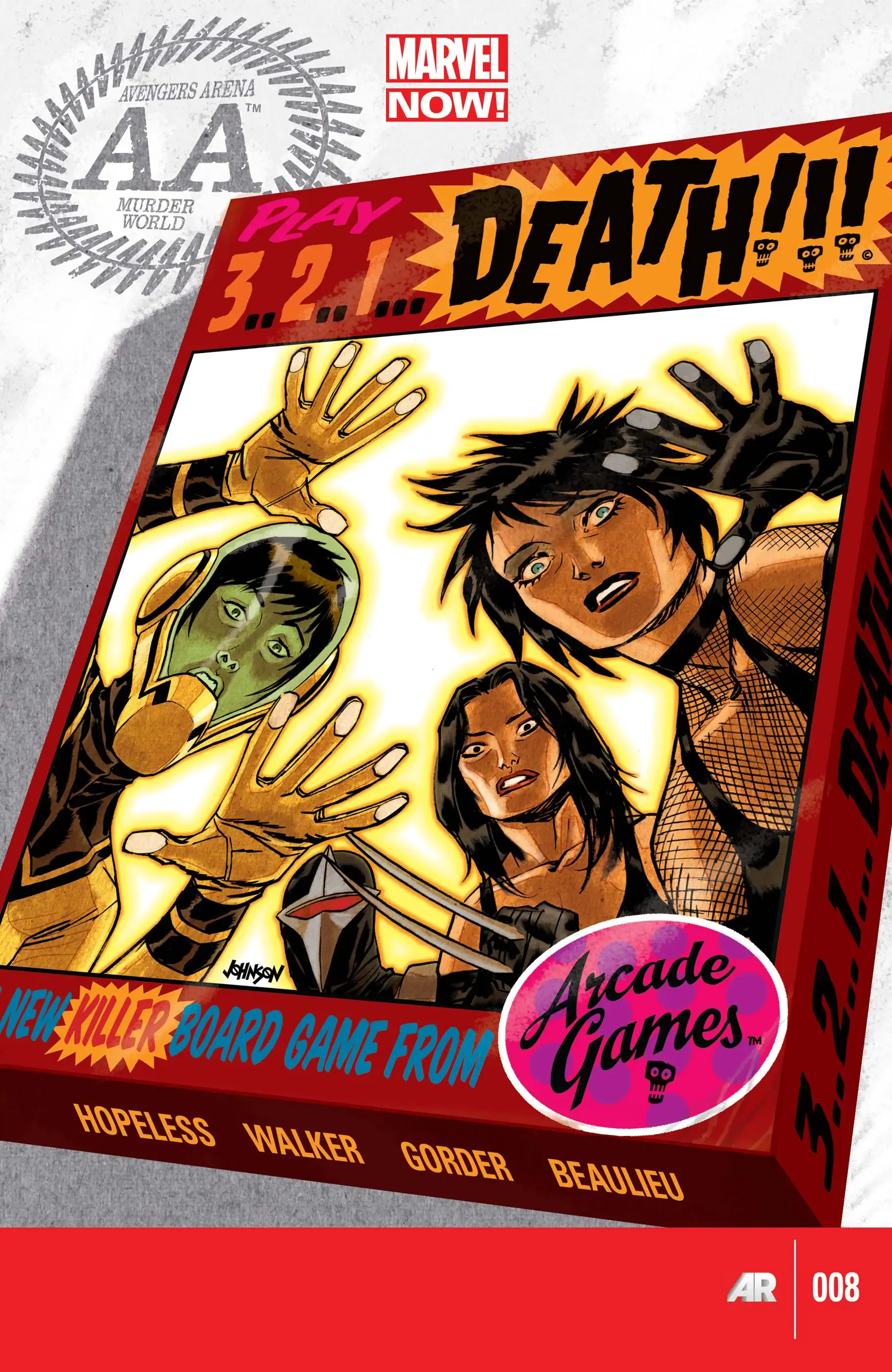 Couverture de Avengers Arena (2012) #8