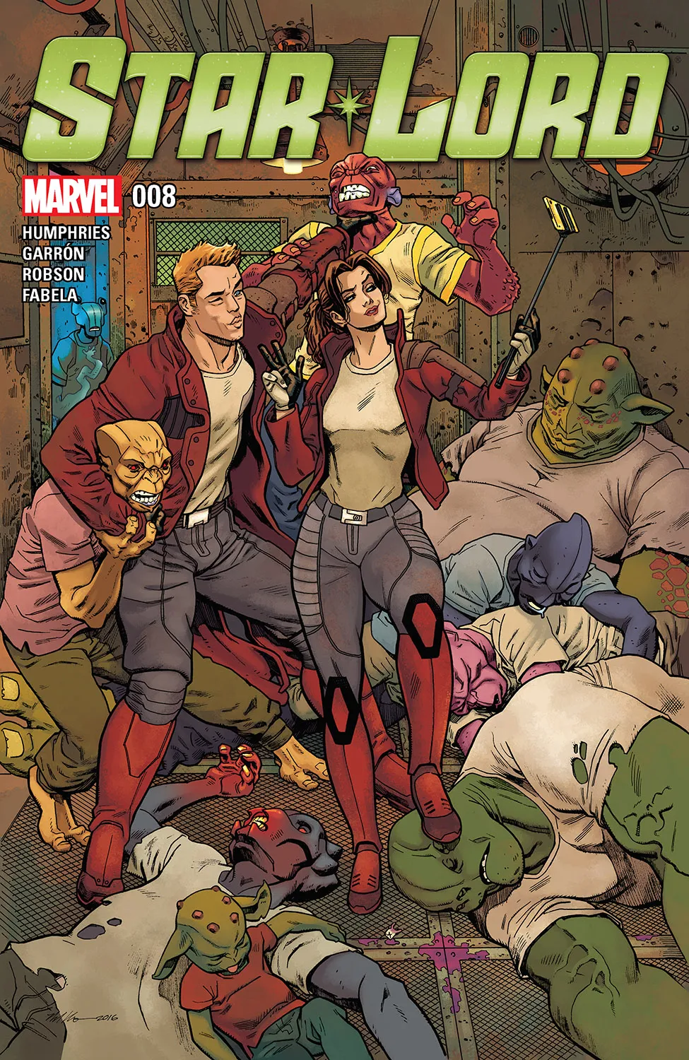 Couverture de Star-Lord (2015) #8
