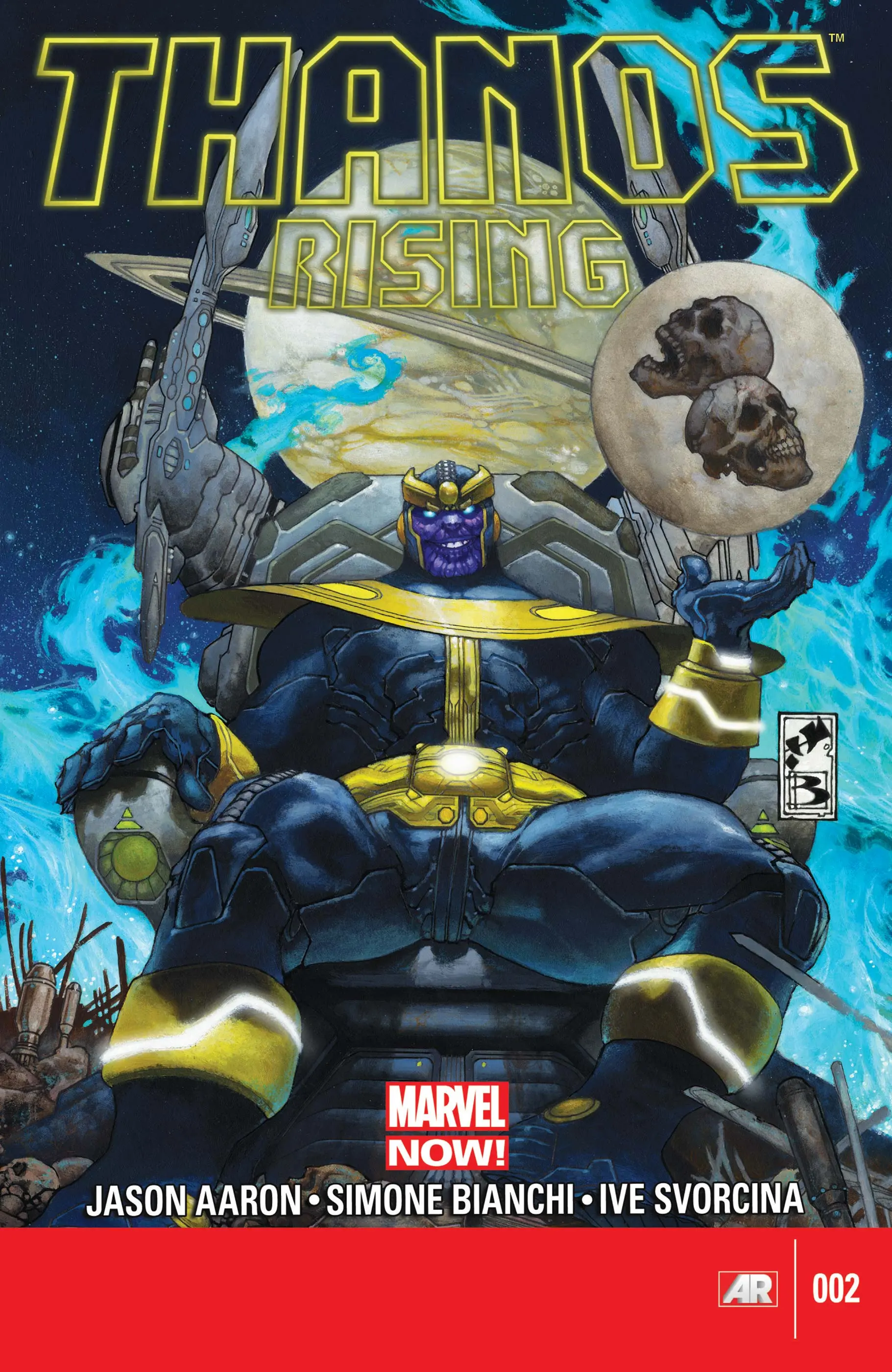 Couverture de Thanos Rising (2013) #2