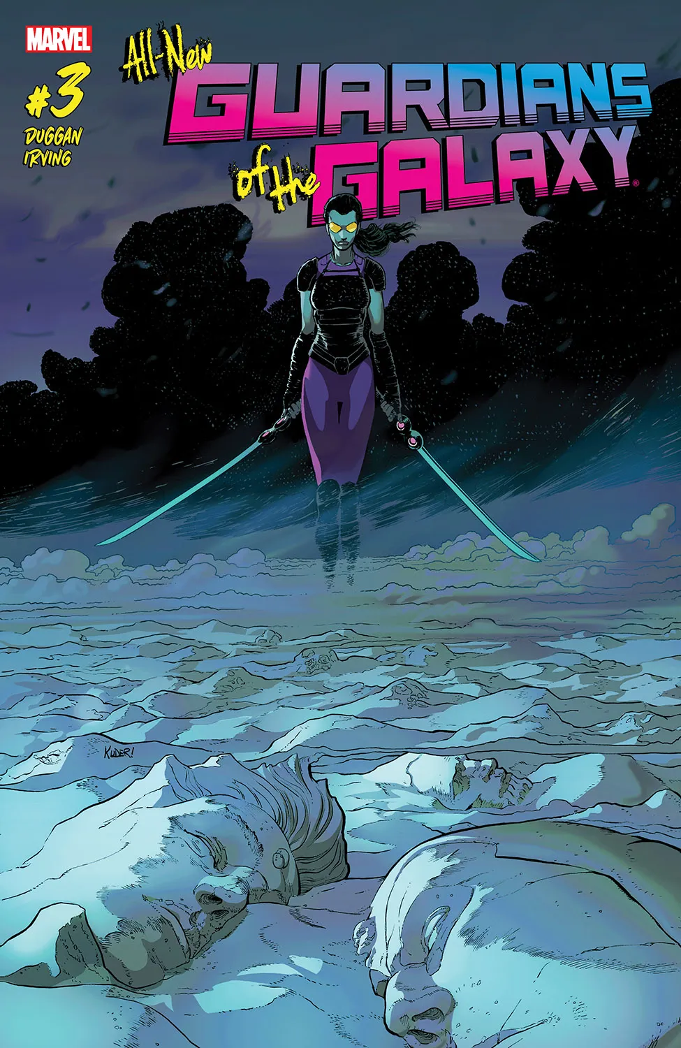 Couverture de All-New Guardians of the Galaxy (2017) #3