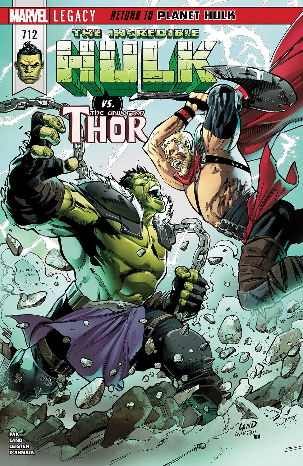 Couverture de Incredible Hulk (2017) #712