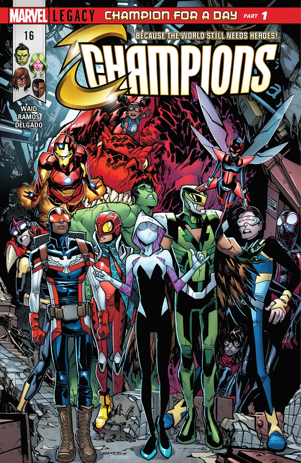 Couverture de Champions (2016) #16