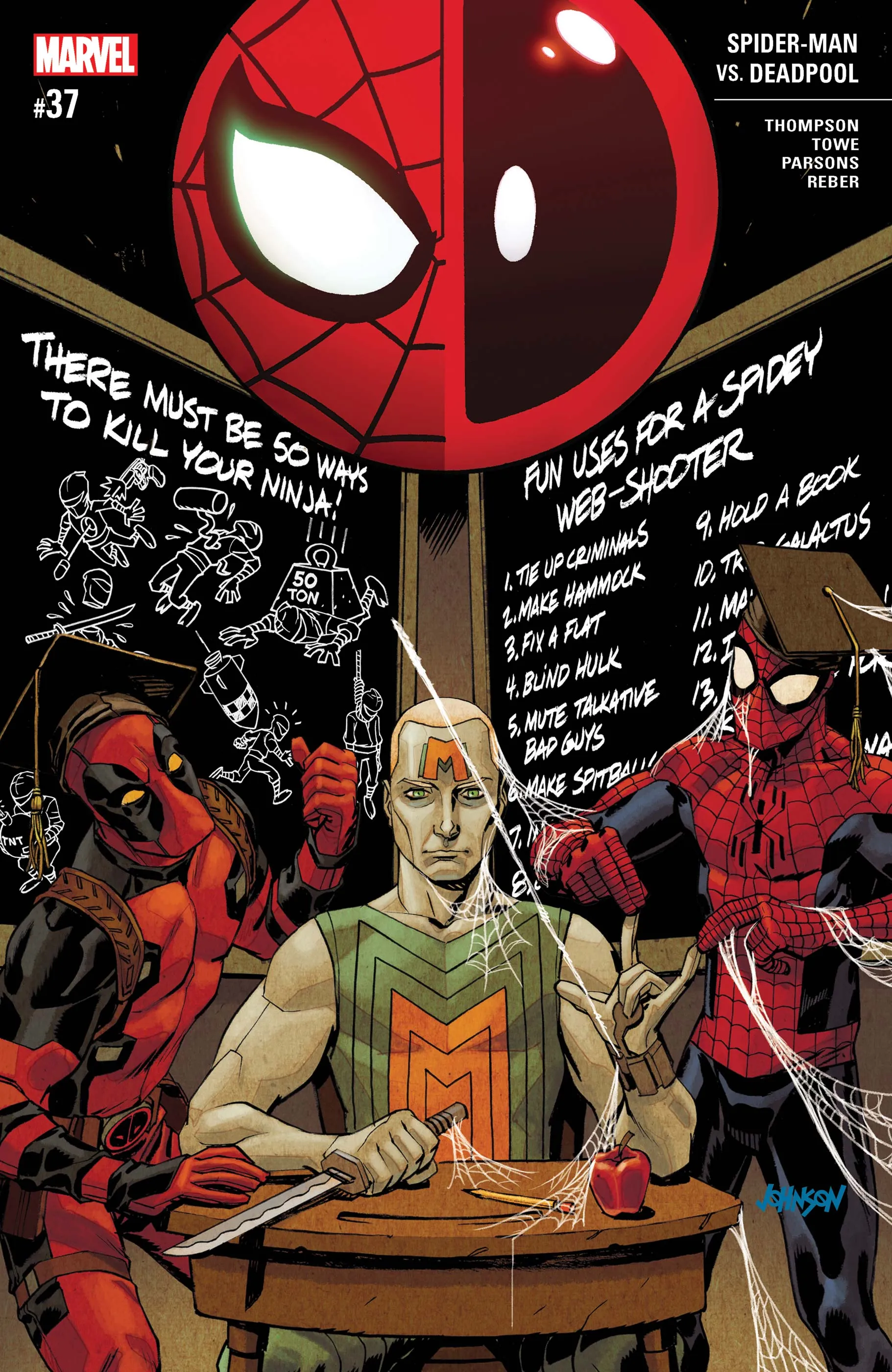 Couverture de Spider-Man/Deadpool (2016) #37