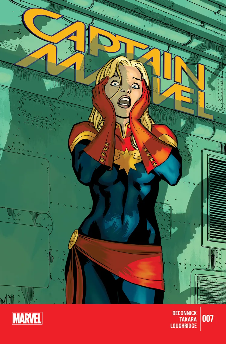 Couverture de Captain Marvel (2014) #7