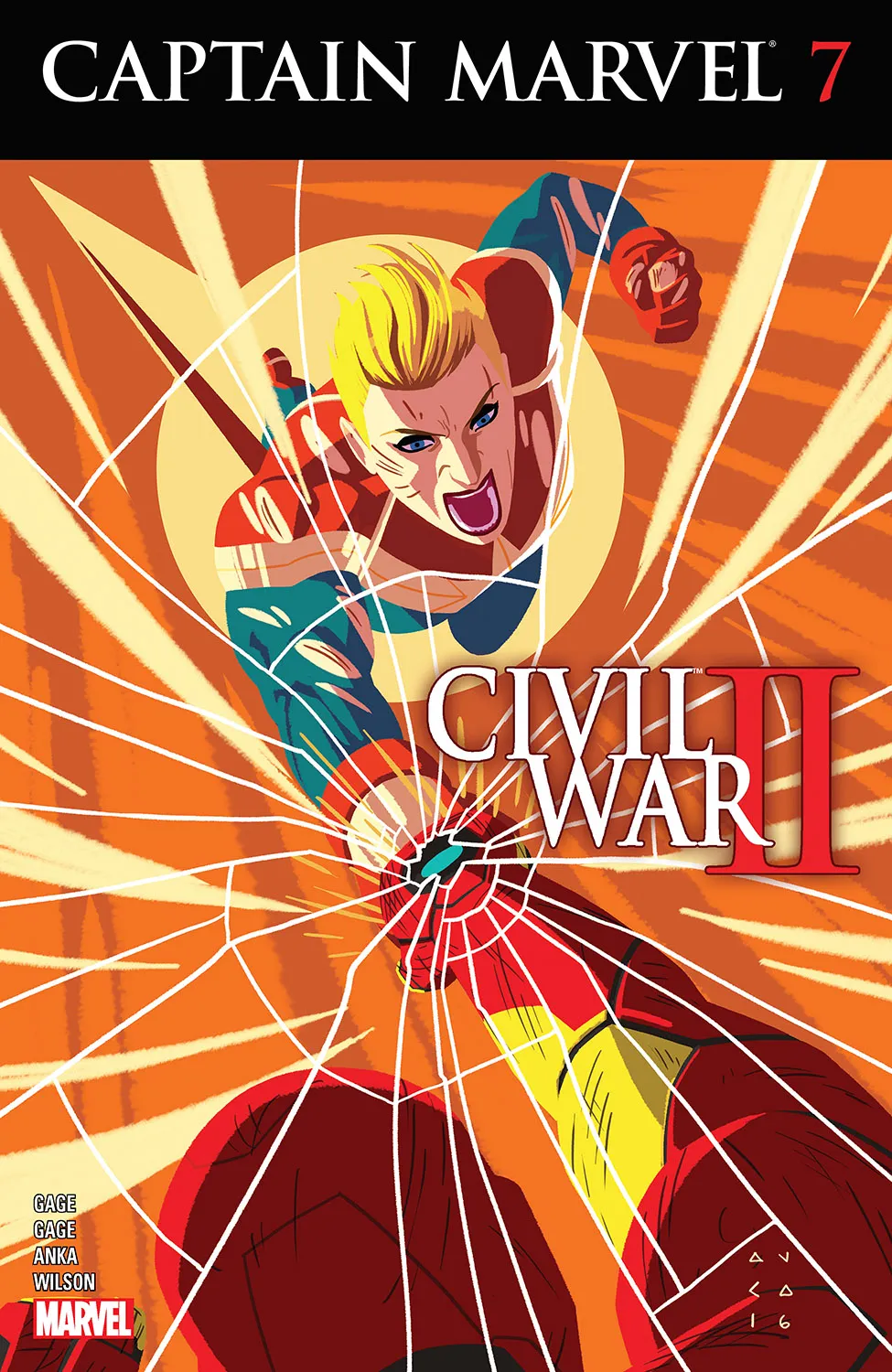 Couverture de Captain Marvel (2016) #7