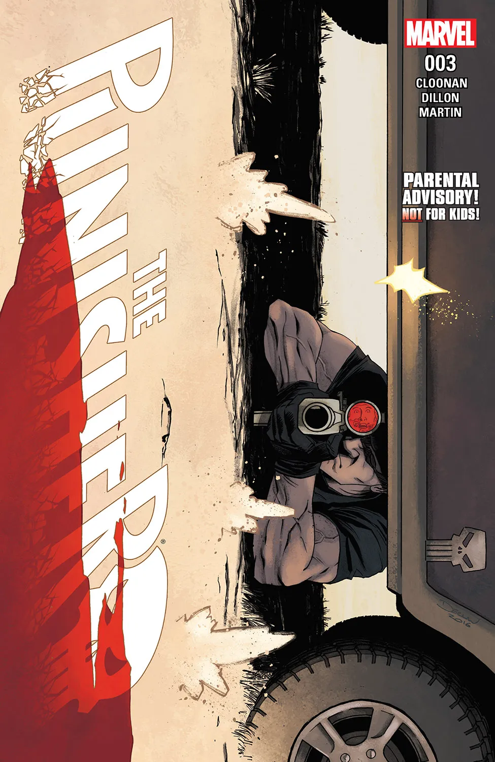 Couverture de The Punisher (2016) #3