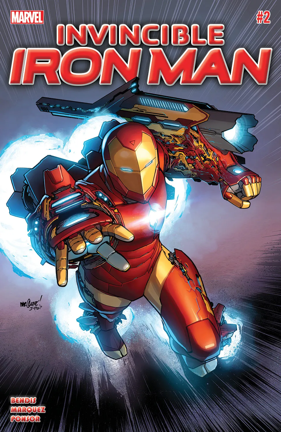 Couverture de Invincible Iron Man (2015) #2