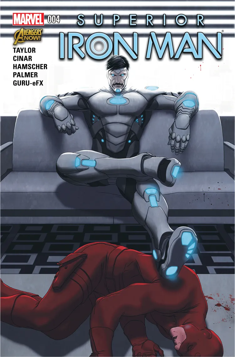 Couverture de Superior Iron-Man (2014) #4