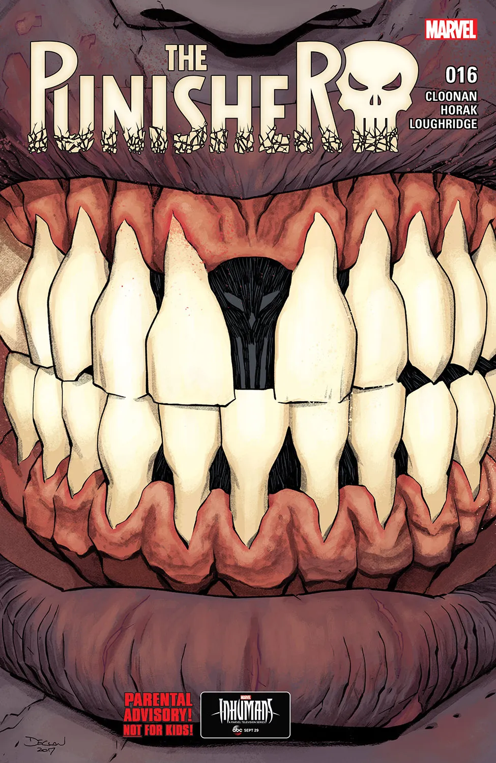 Couverture de The Punisher (2016) #16