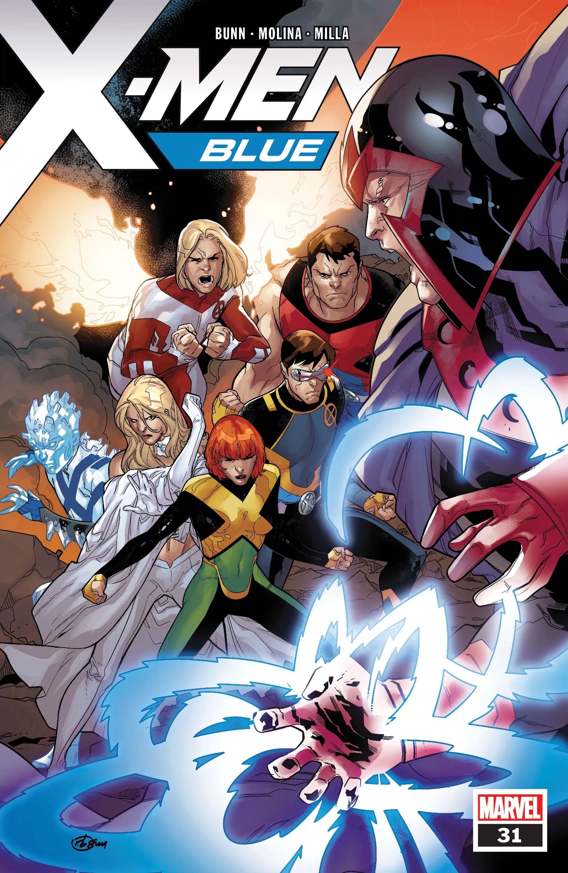 Couverture de X-Men: Blue (2017) #31