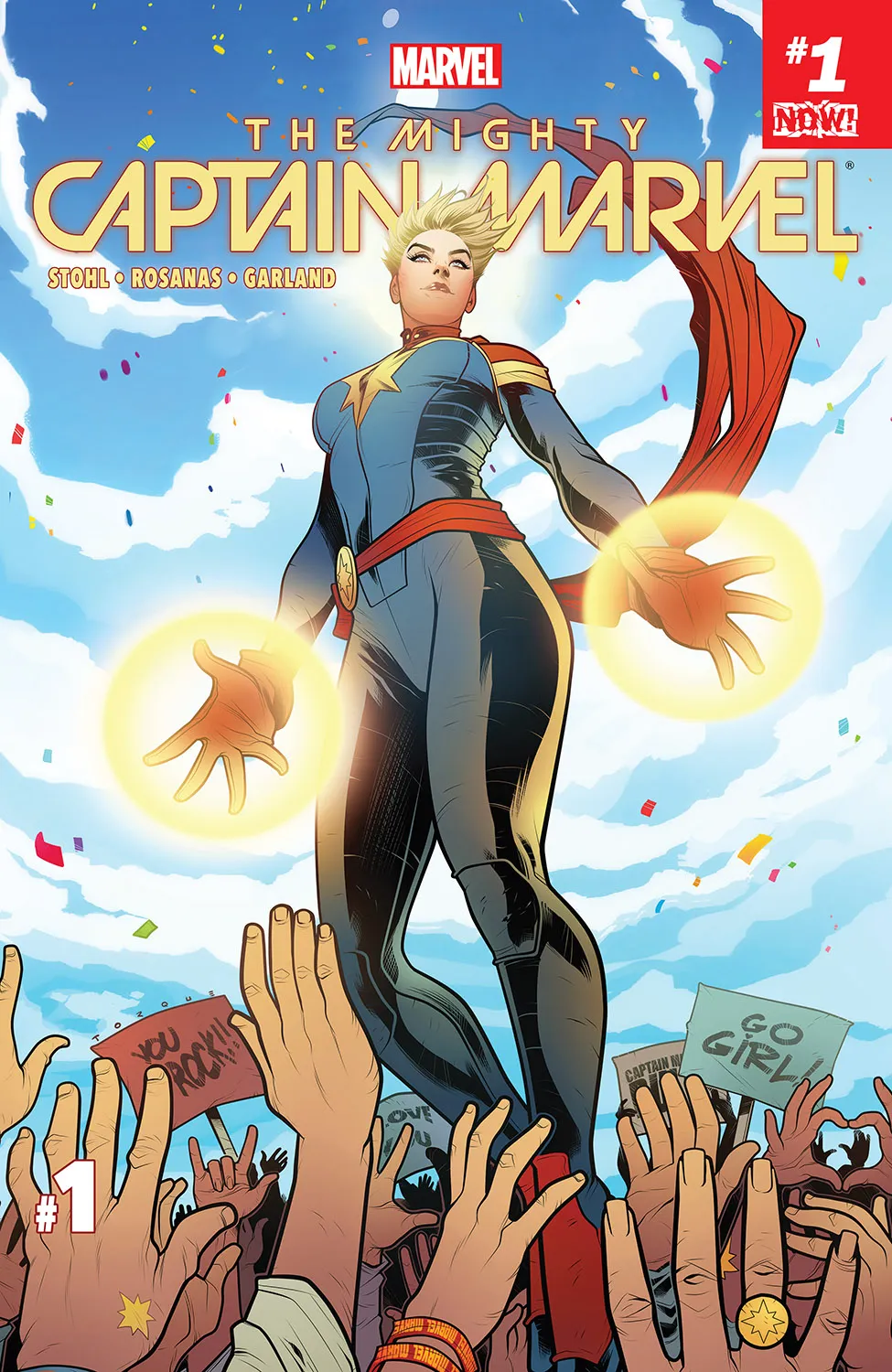 Couverture de The Mighty Captain Marvel (2017) #1