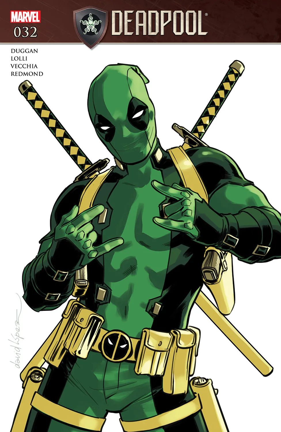 Couverture de Deadpool (2015) #32