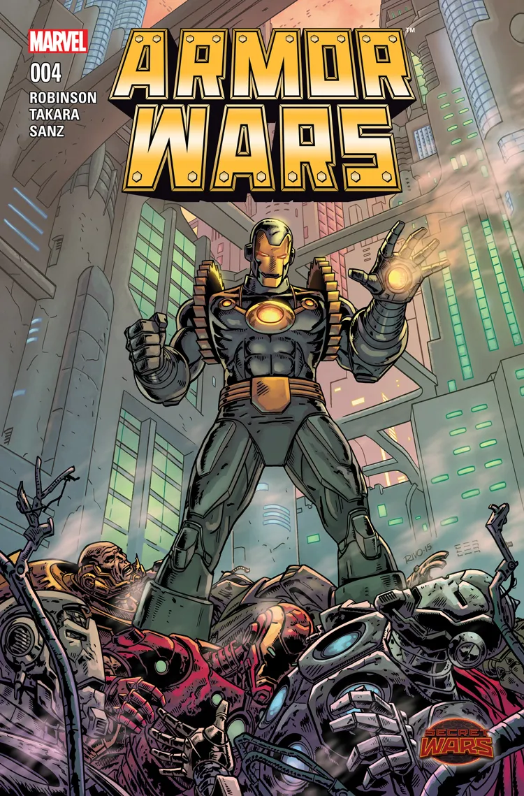 Couverture de Armor Wars (2015) #4