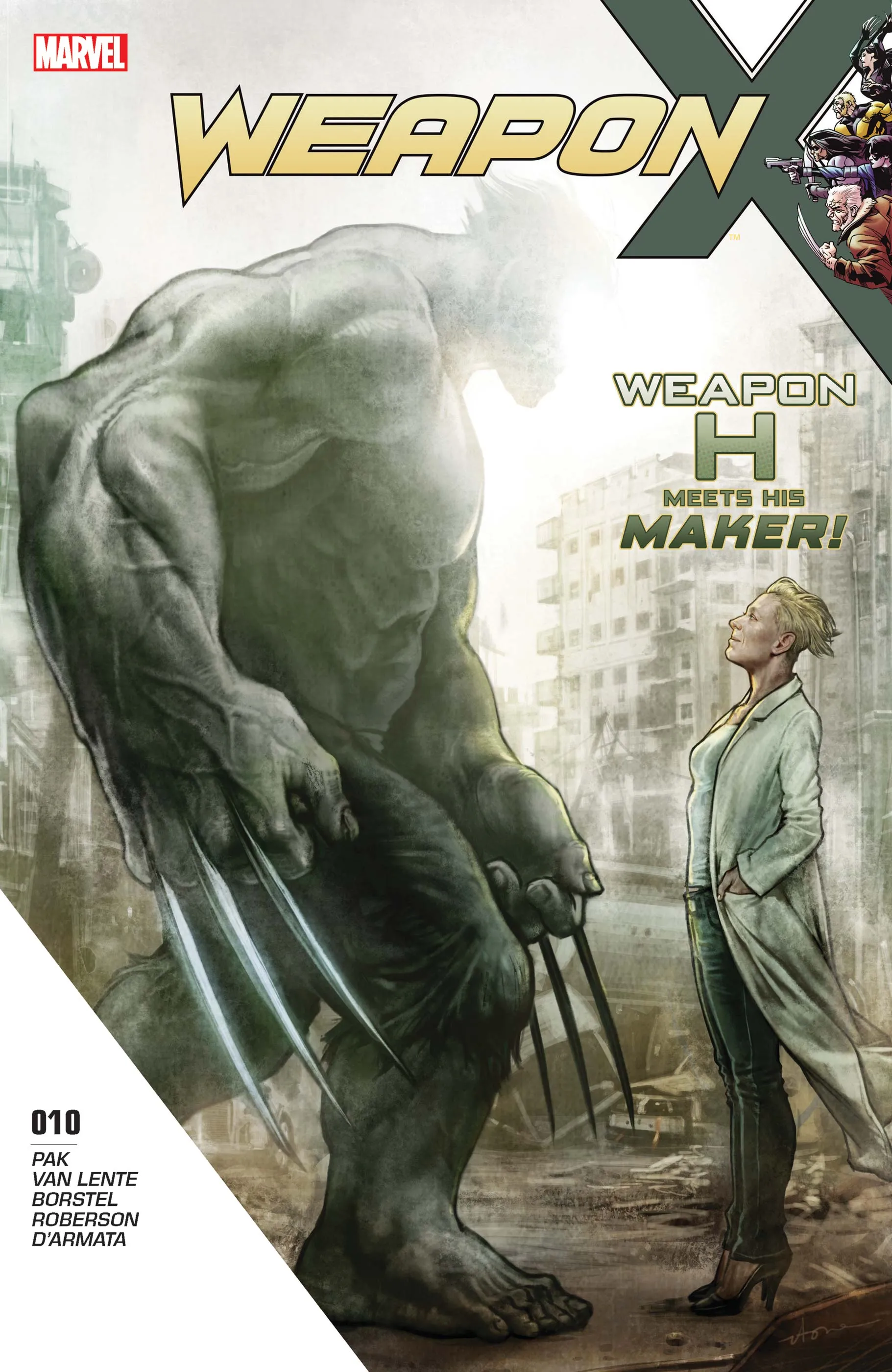 Couverture de Weapon X (2017) #10
