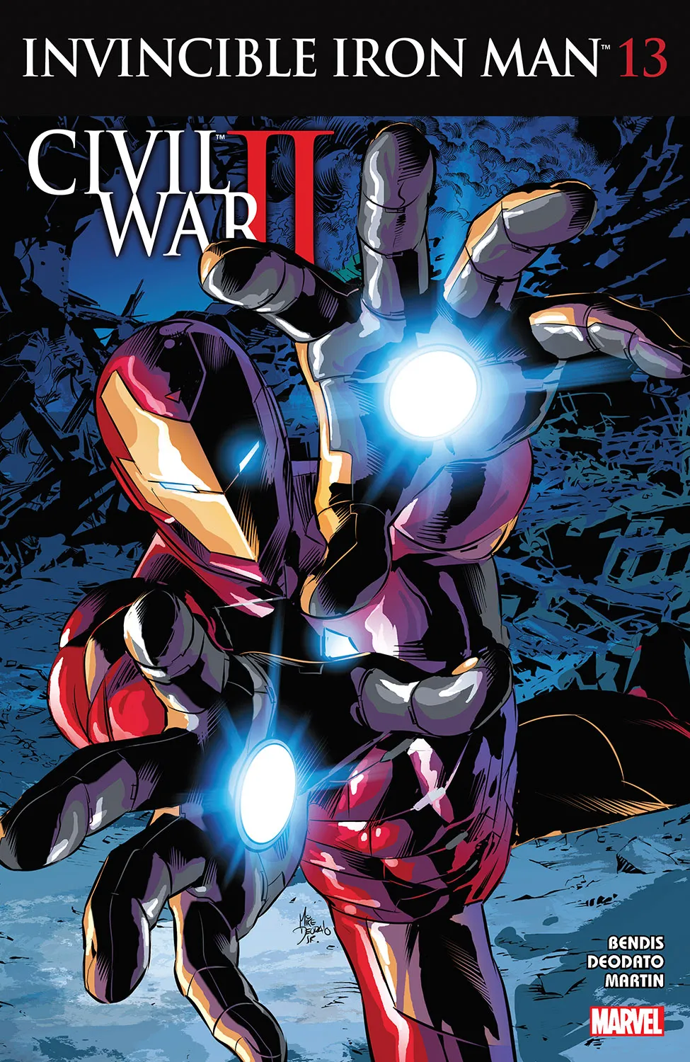 Couverture de Invincible Iron Man (2015) #13