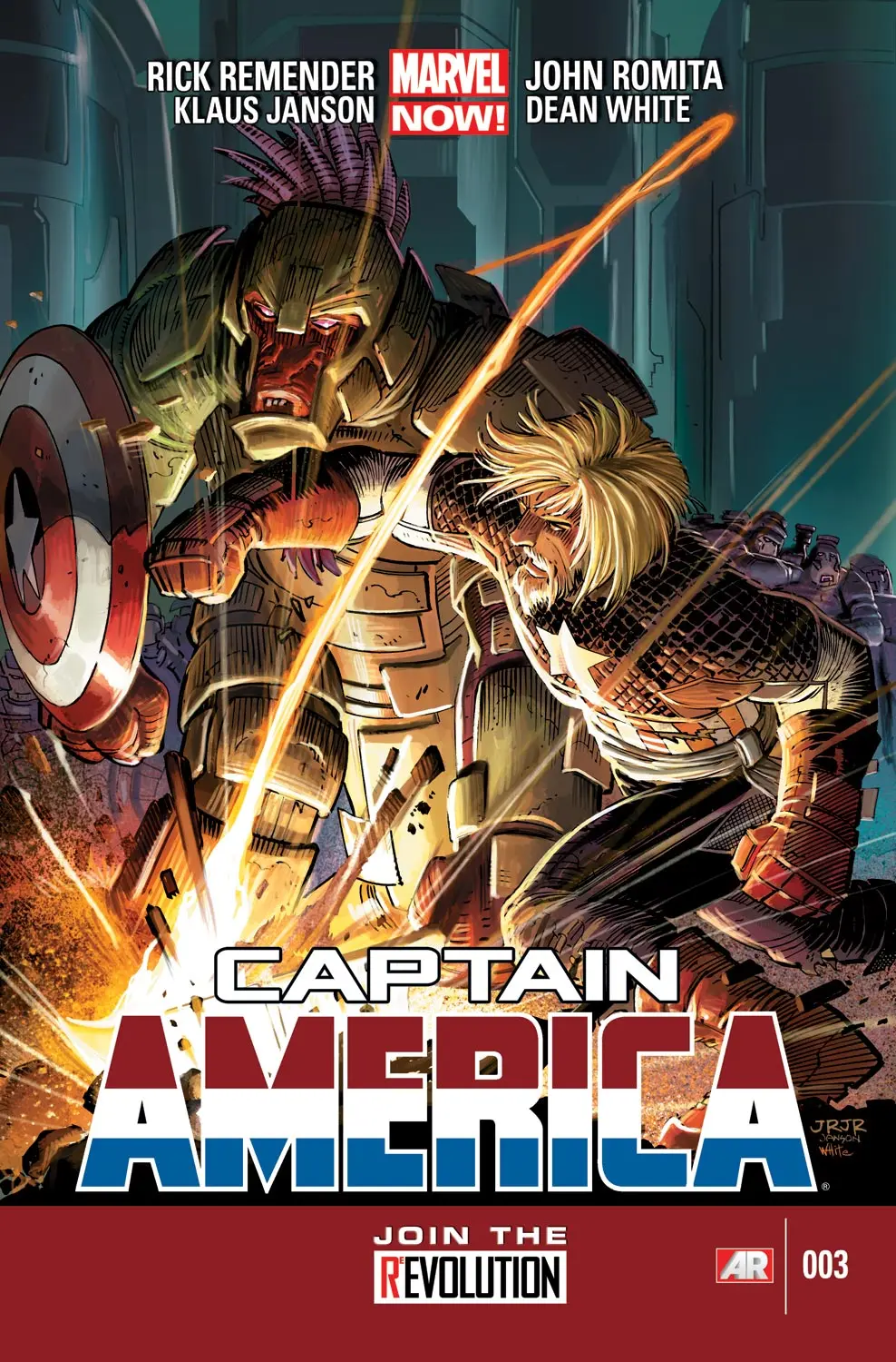 Couverture de Captain America (2012) #3