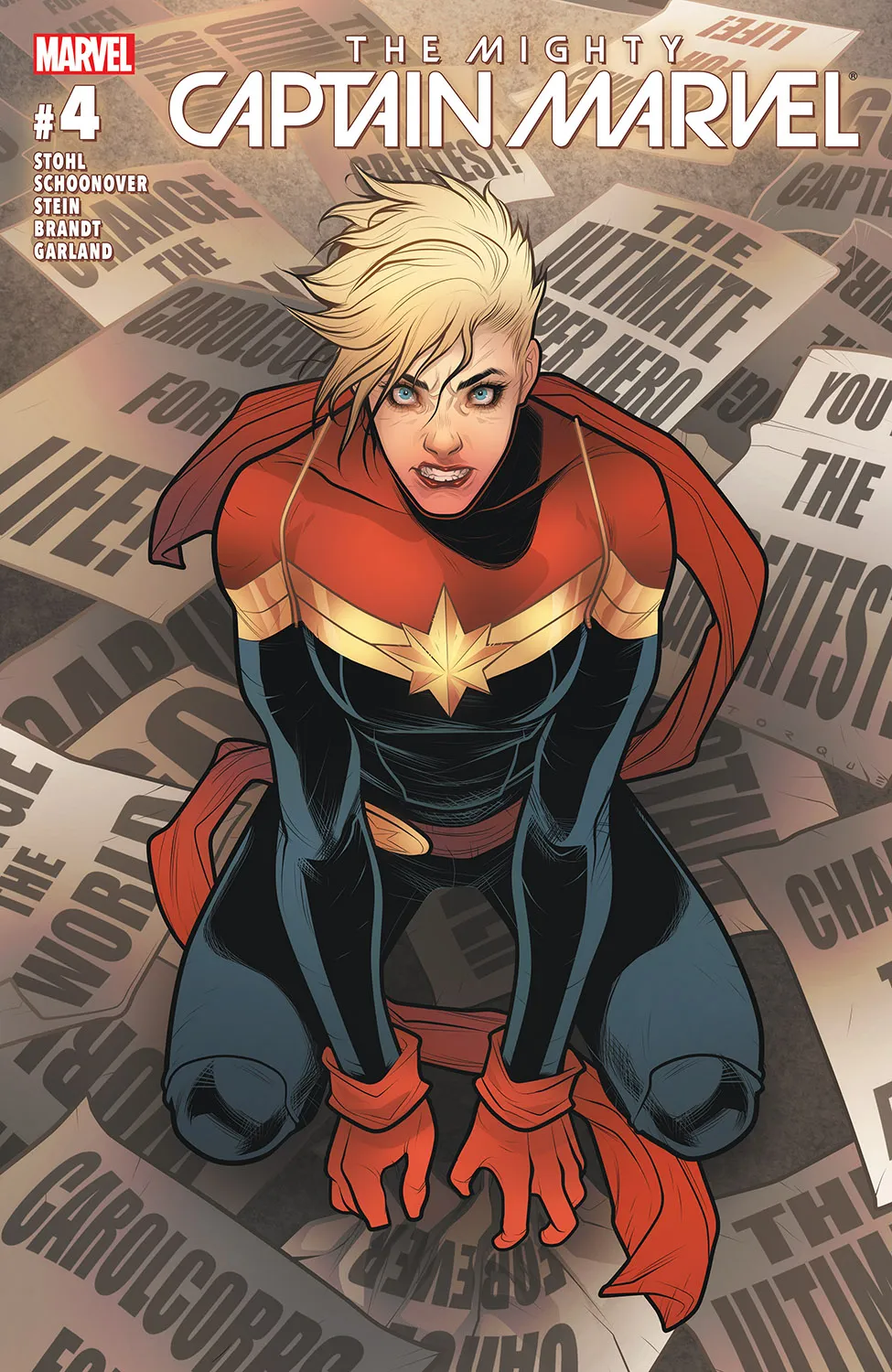 Couverture de The Mighty Captain Marvel (2017) #4