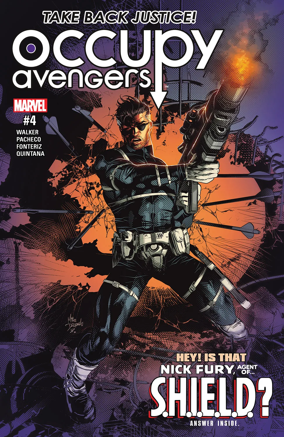 Couverture de Occupy Avengers (2016) #4