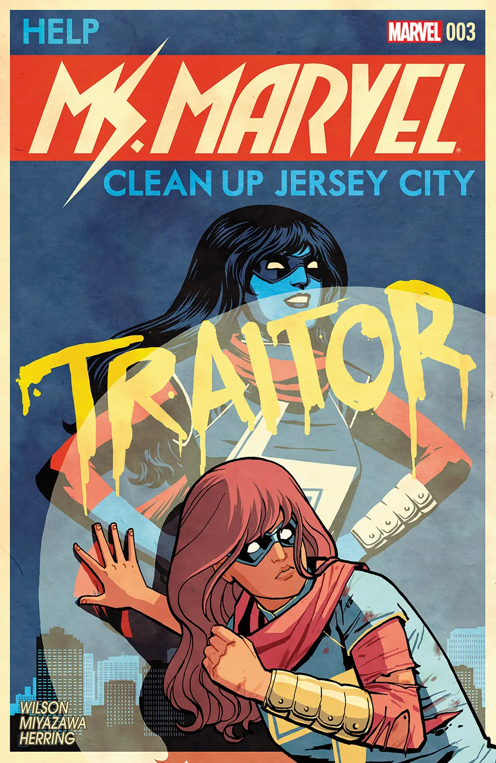 Couverture de Ms. Marvel (2015) #3